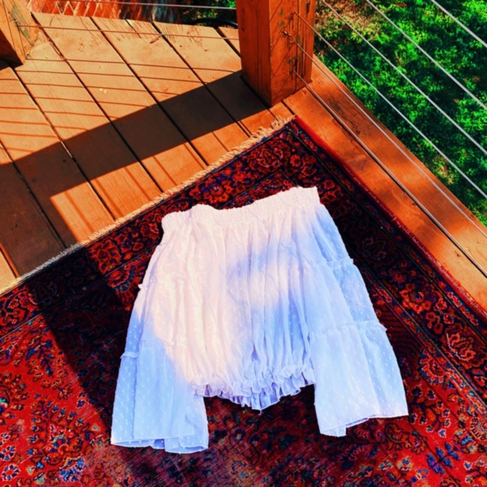 angelic cottage core top 🌊